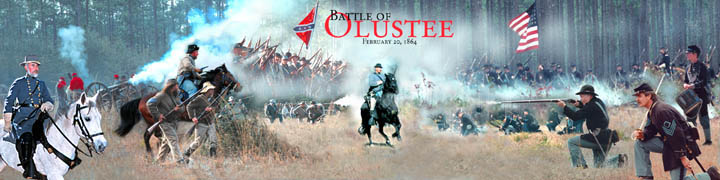 Olustee reenactment scene